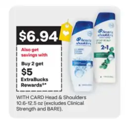 CVS Head & Shoulders offer