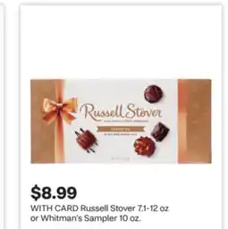 CVS Russell Stover 7.1-12 oz or Whitman's Sampler 10 oz offer