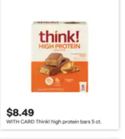 CVS Think! high protein bars offer