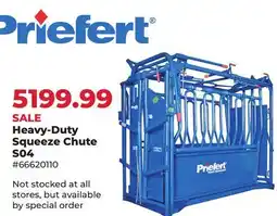 Runnings Priefert Heavy-Duty Squeeze Chute offer