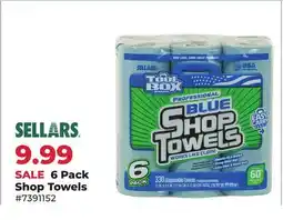 Runnings Sellars 6 Pack Shop Towels offer