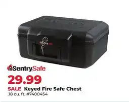 Runnings Sentry Safe Keyed Fire Safe Chest offer