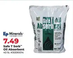 Runnings EP Minerals Safe T Sorb Oil Absorbent offer
