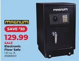 Runnings Magnum Electronic Floor Safe offer