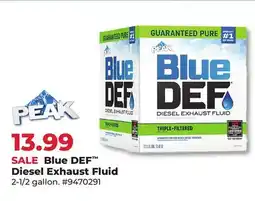 Runnings Peak Blue DEF Diesel Exhaust Fluid offer