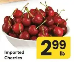 Safeway Imported Cherries offer