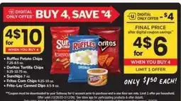 Safeway Chips and Dips offer