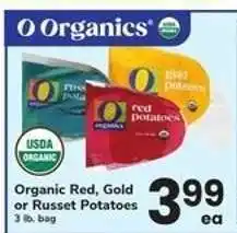 Safeway O Organics Potatoes offer
