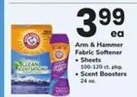 Safeway Arm & Hammer Fabric Softener offer