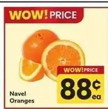 Safeway Navel Oranges offer