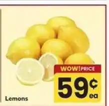 Safeway Lemons offer