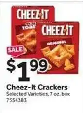 Stop&Shop Cheez • It Crackers offer