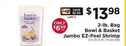 ShopRite Bowl & Basket Jumbo EZ-Peel Shrimp offer