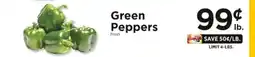 ShopRite Green Peppers offer