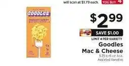 ShopRite Goodles Mac & Cheese offer