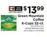ShopRite Green Mountain Coffee K-Cups 32-Ct offer
