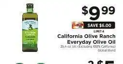 ShopRite California Olive Ranch Everyday Olive Oil offer