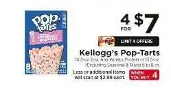 ShopRite Kellogg's Pop-Tarts offer