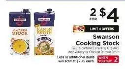ShopRite Swanson Cooking Stock offer