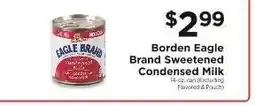 ShopRite Borden Eagle Brand Sweetened Condensed Milk offer