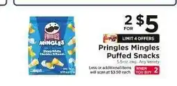 ShopRite Pringles Mingles Puffed Snacks offer