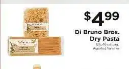 ShopRite Di Bruno Bros. Dry Pasta offer