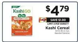 ShopRite Kashi Cereal offer