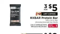 ShopRite RXBar Protein Bar offer