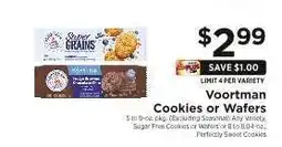 ShopRite Voortman Cookies or Wafers offer