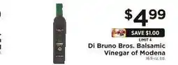 ShopRite Di Bruno Bros. Balsamic Vinegar of Modena offer