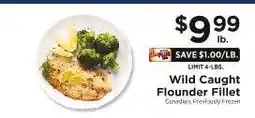 ShopRite Wild Caught Flounder Fillet offer