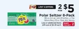 ShopRite Polar Seltzer 8-Pack offer