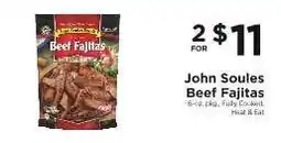 ShopRite John Soules Beef Fajitas offer