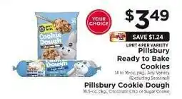 ShopRite Pillsbury Ready to Bake Cookies offer