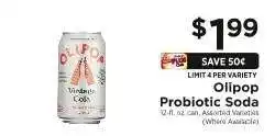 ShopRite Olipop probiotic soda offer