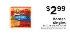 ShopRite Borden Singles offer