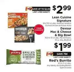 ShopRite Lean Cuisine Signature offer