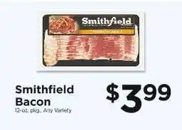 ShopRite Smithfield Bacon offer