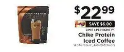 ShopRite Chike Protein Iced Coffee offer