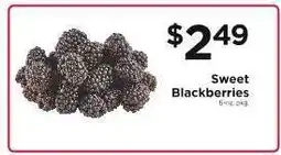 ShopRite Sweet Blackberries offer