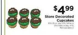 ShopRite Store Decorated Cupcakes offer