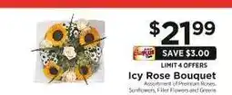 ShopRite Icy Rose Bouquet offer
