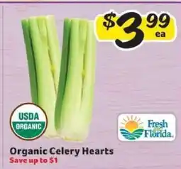 Winn Dixie Organic Celery Hearts offer