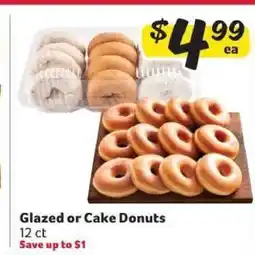 Winn Dixie Glazed or Cake Donuts offer
