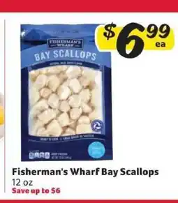 Winn Dixie Fisherman's Wharf Bay Scallops offer