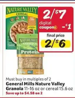 Winn Dixie General Mills Nature Valley Granola offer