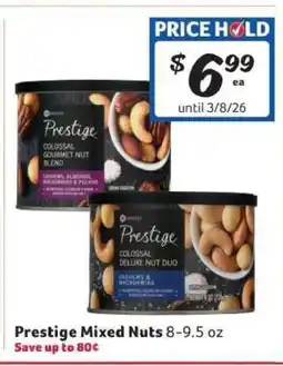 Winn Dixie Prestige Mixed Nuts offer
