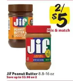 Winn Dixie Jif Peanut Butter offer