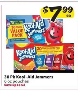 Winn Dixie 30 Pk Kool-Aid Jammers offer
