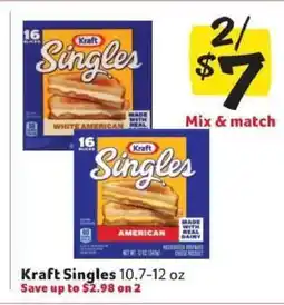 Winn Dixie Kraft Singles offer